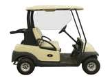 Safe Wedge Protective Partition installed in a Club Car Precedent golf cart