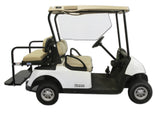 Safe Wedge Protective Partition installed in a E-Z-GO RXV golf cart