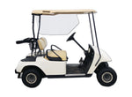 Safe Wedge Protective Partition installed in a E-Z-GO TXT golf cart