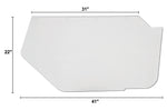 Safe Wedge Protective Polycarbonate Partition for golf carts