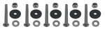 Complete mounting hardware kit for Safe Wedge Protective Partition for golf carts