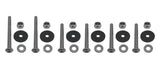 Complete mounting hardware kit for Safe Wedge Protective Partition for golf carts