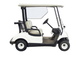 Safe Wedge Protective Partition installed in a Yamaha DRIVE golf cart